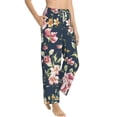 thumbnail image 3 of Kdxio Women's Comfy Stretch Vintage FloralPrint Drawstring Pajama Pants-XX-Large, 3 of 9