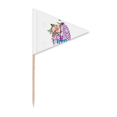 thumbnail image 1 of Rib Thoracic Body With Flowers Toothpick Triangle Cupcake Toppers Flag, 1 of 3