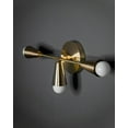thumbnail image 2 of In stock - Ships on the same day! Opia Modern Vanity 3 Cone Light Modern Mid Century Industrial Sconce, 2 of 3