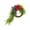 F, variant on Patriotic Red White Teardrop Wreath - 4th of July Independence Day Decoration with Blue Bow - 29.5 Inch Outdoor Front Door Garland