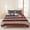 Blue Red, variant on 3 Pieces King Quilt Set,USA Star and Stripe Retro Wood Barn Soft Bedding Sets with 1 Quilt & 2 Pillow Shams,Farm Wooden Patriotic Flag Summer Bedspread Lightweight Coverlet Comforter for All Season