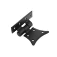 thumbnail image 3 of Small Kitchen Cabinet Hinges Half Butterfly Black Rustic Cabinetry Hardware 2" x 2" Renovators Supply, 3 of 8