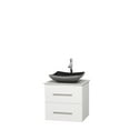 thumbnail image 6 of Wyndham Collection WCVW00924SWHCMOVM24 24" Wall Mounted / Floating Vanity Set, 6 of 7