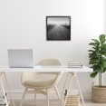 thumbnail image 3 of Stupell Industries Traditional Country Road in Morning Mist Black Framed Giclee Art, 12 x 12, by Chip Forelli, 3 of 8