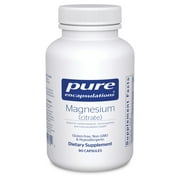 Pure Encapsulations Magnesium (Citrate) | Supplement for Sleep, Heart Health, Muscles, and Metabolism* | 90 Capsules