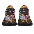 thumbnail image 5 of Skull Flower Shoes Sneakers for Women Men Black Size 5, 5 of 7