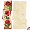 thumbnail image 5 of The Best Card Company 10 Assorted Thank You Notes Bulk Set 4x5.12 w/ Envelopes, 10x1 Designs, for Men, Women, Retro Roses M1739TY, 5 of 6