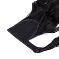 thumbnail image 5 of 20"/ 22" Wavy Curly Wrap  Hair Pieces Ponytail Drawstring Ponytail Extension Body Wave Ponytail Hair Extension Synthetic Loose Long Straight Ponytail Hair Pieces, 5 of 8