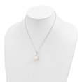 thumbnail image 4 of Majestik Pearl  Cubic Zirconia Earring Necklace Set, 4 of 5