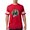 Red, variant on CafePress - Mona Lisa Dog T Shirt - Mens Football Shirt