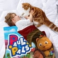 thumbnail image 2 of Paula y sus Amigos anti-pilling, suave, ligera, esponjosa y acogedora de lujo para hogar y cocina – Perfecta para niños y adultos,50X70cm, 2 of 6