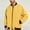 Yellow, variant on DPTALR George Men Jacket Lightweight Windbreaker Jackets Casual Softshell Flight Fashion Winter Fall Coat with Pocket Army Green Big and Tall Men XXL