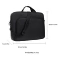 thumbnail image 2 of Magik Water-Resistant 17" Laptop Messenger Bag, Black, 2 of 5
