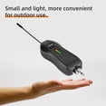 thumbnail image 2 of Yeacher Wireless Lavalier Microphone System Lapel Mic Noise Reduction with Transmitter and Mini Rechargeable Receiver Compatible with DSLR Camera Smartphone PA Speaker for Interview Video Recording, 2 of 8
