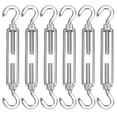 thumbnail image 1 of M5 Boucle de Câble en Acier Inoxydable, Lot de 6 Tendeurs de Câble Réglables pour Corde Corde Corde Corde à Linge, Maille pour Installation Pare-Soleil, 1 of 5