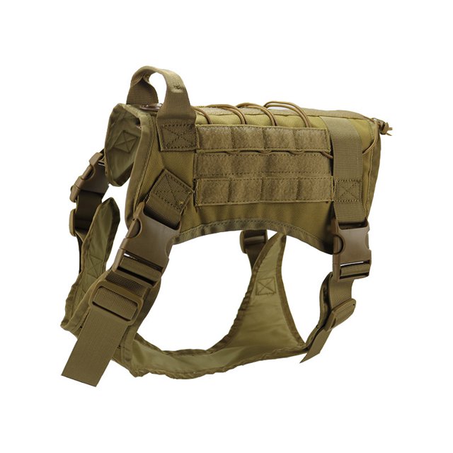 Tactical Dog Harness Military Training K9 Padded Quick Release Vest Pet Training Dog Harness For Set Small Medium Large Dogs HUIFEIFEI