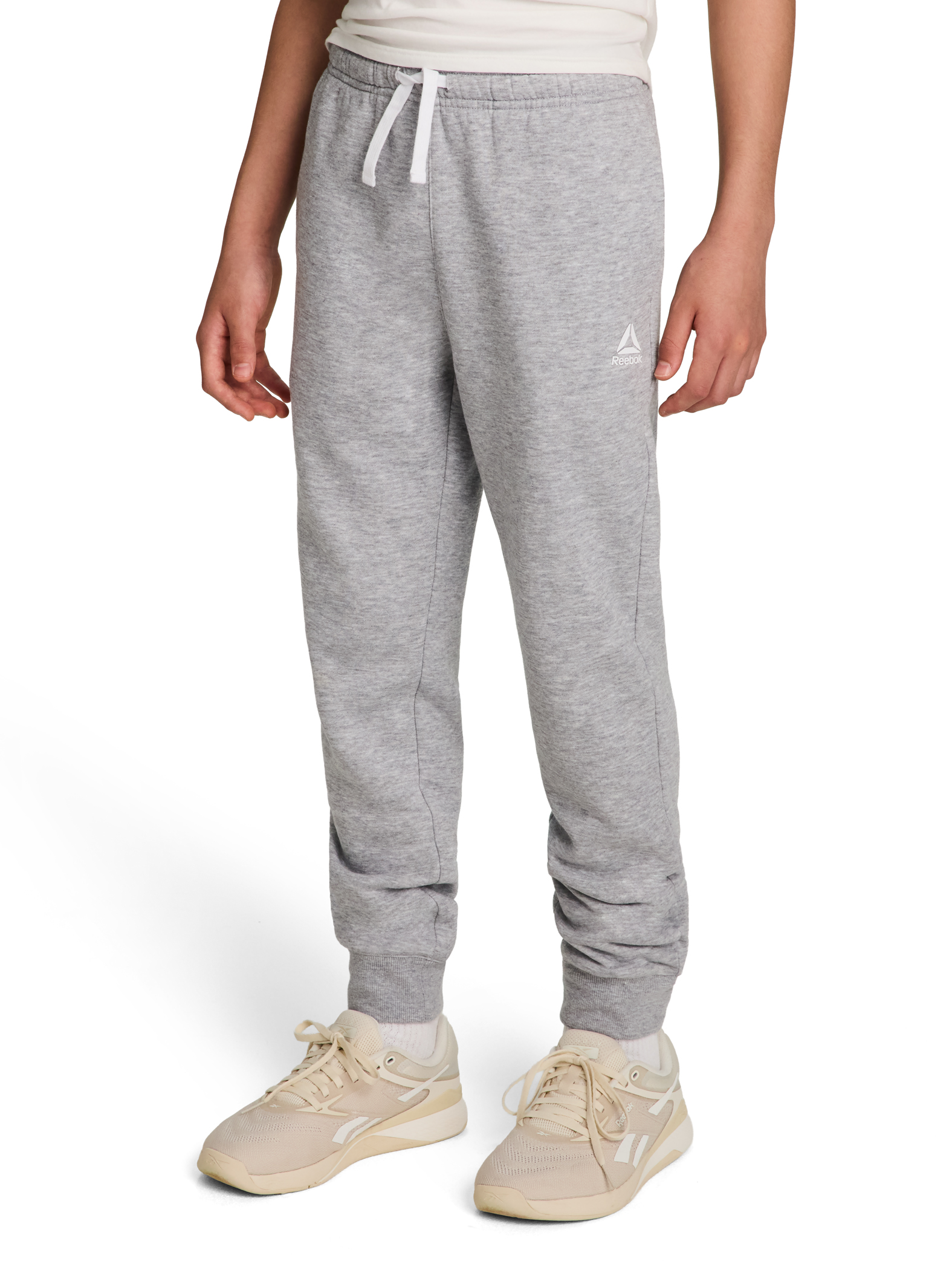 Reebok Kid's Unisex Athletic Game Day Sport Core Hoodie & Jogger, 2-Piece Set, Sizes 4-18