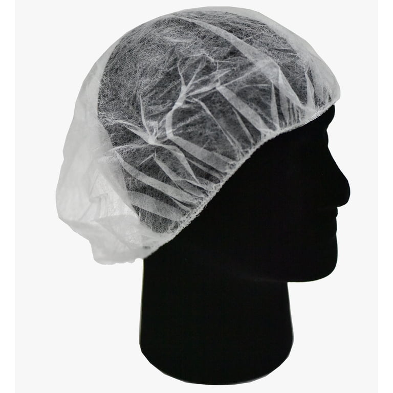 Disposable Bouffant Caps 500 Pack, Non-Woven Hair Nets for  display picture 1