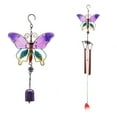 thumbnail image 1 of Wind Chime Ornament Creative Butterfly Wind Bell Hanging Decoration for Home, 1 of 9