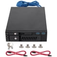 thumbnail image 1 of Disco Duro Extractor Box 2.5/3.5 Pulgadas Sata/Ssd Dual Hdd Enclosure Rack Case Caja De Extracción De Disco Duro Speravity EL007776-00, 1 of 6