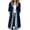 Navy, variant on Womens Shacket Oversized Casual Long Cardigans Business Casual Lightweight Fall Jacket Coat Button Down Corduroy Lapel Denim Shacket for Women 2026 Fashion
