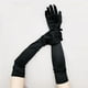 thumbnail image 4 of Zhuge Guantes de satén de estilo ópera, de talla clásica para adultos, de 21,7" (negros), 4 of 4