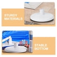 thumbnail image 3 of KALLORY White Plastic Pool Vacuum Base for Efficient Debris Removal, and Easy to Use, Compatible with Most Pool Cleaners, 3 of 8