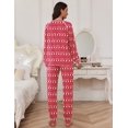 thumbnail image 4 of Ekouaer Pajamas Set for Women Soft Comfy Pjs Sets Long Sleeve Sleepwear Loungewear, 4 of 6