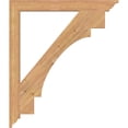 thumbnail image 3 of Ekena Millwork 3 1/2"W x 36"D x 42"H Merced Traditional Smooth Bracket, Western Red Cedar, 3 of 4