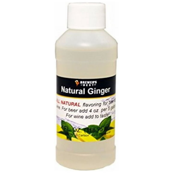 Brewer's Best Natural Beer and Wine Fruit Flavoring (Ginger)
