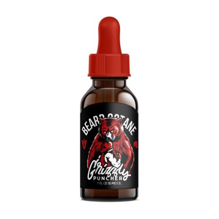 Beard Octane Grizzly Puncher Beard Oil - Teakwood  Oakmoss Bergamot