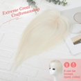 thumbnail image 4 of Hair Toppers Flufymooz, pelo humano auténtico, 25 cm, 150% de densidad, 4 of 7