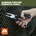 thumbnail image 2 of Ozark Trail 17-in-1 Multi tool, Stainless Steel, Black, Model 2119, 2 of 5
