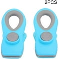 thumbnail image 2 of 2Pcs Food Sealing Magnetic Clips, Plastic Potato Chip and Snack Bag Clips, Kitchen Food Preservation Bag Clips(Blue), 2 of 5