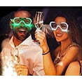 thumbnail image 4 of LINLIN 10 Pack Party Glasses, Light Up Glasses Flashing Glasses Sunglasses for Boys Girls Kids Adults, 4 of 7