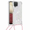 thumbnail image 3 of Funda FOXDOCK para Samsung Galaxy A12 con Cuerda Ajustable, Brillo Líquido, Protección Antigolpes y Lente – Ideal para Regalo, 3 of 6