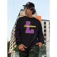 thumbnail image 2 of Vintage College Louisiana Sweatshirt Men -Image by Shutterstock, Male Large, 2 of 4