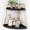 Black-gold, variant on Jinanda Corner Bathroom Counter Organizer, 2 Tier Bathroom Organizer Countertop, Small Bathroom Sink Top Trays Corner Shelf Stand for Makeup Vanity Perfume Skincare Decor Storage (White and Gold)
