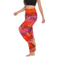 thumbnail image 4 of SWSMCLT Women's Boho Pants Smocked Waist Harem Cinch Bottom Beach Trousers Print Bloomer Yoga Hippie with Pockets Bohemian Aladdin Indian Thai Baggy Patterned3 One Size, 4 of 5