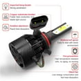 thumbnail image 2 of For Chevy Silverado 1500 2500 2007-2015 6000K LED Headlights Fog 6*Bulbs Kit, 2 of 12