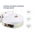 thumbnail image 3 of SGI Bedding Round Bed Skirt |Wrap Around Microfiber Bed Skirt | Fade Resistant, Wrinkle Free, Anti-static, Decorative, Extra Storage Space, Clutter-Free | 99" Diameter / 14" Drop, Rust, 3 of 8