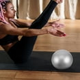 thumbnail image 4 of AURARMLET 1Set Silver Stability Ball for Balance Training Travel Use 9.8In, 4 of 7