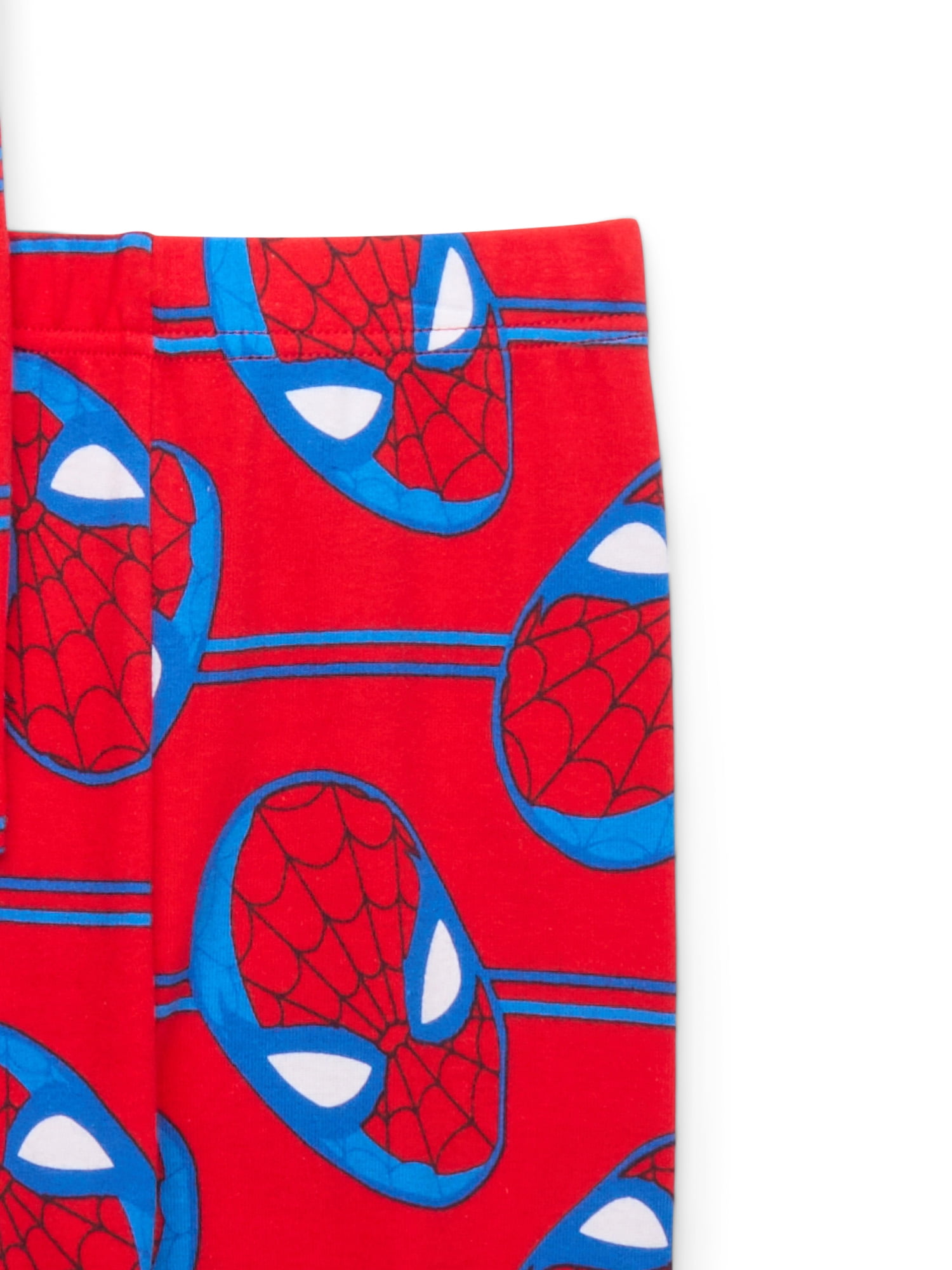 Spider-Man Boys Short Sleeve Top and Pants, 2-Piece Pajama Set, Sizes 4-12