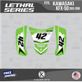 thumbnail image 4 of Kalair GFX Graphics Kit for Kawasaki ATV KFX50 (2003-2006) Lethal Series, 4 of 5