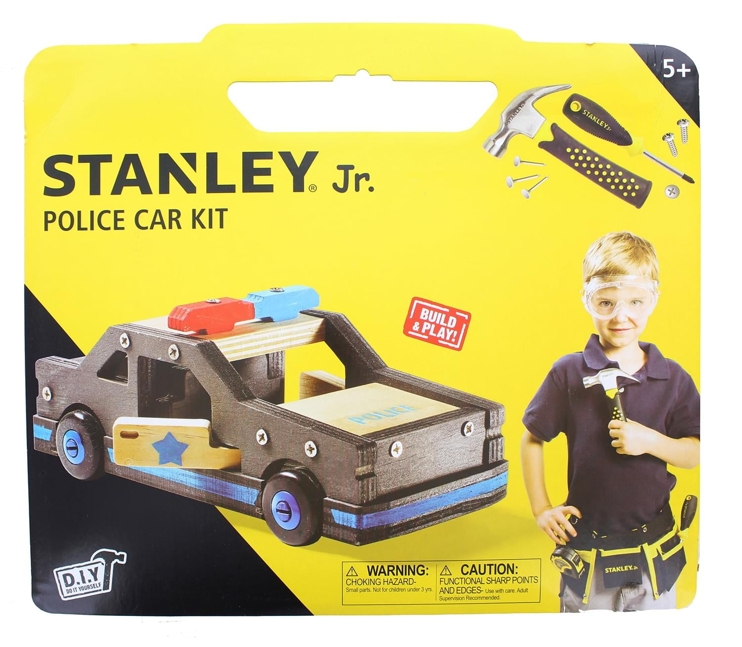 Stanley Jr - Build your Own Police Car Kit