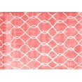 thumbnail image 1 of Ahgly Company Indoor Rectangle Trellis Red Modern Area Rugs, 6' x 9', 1 of 4