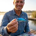 thumbnail image 3 of Deep Diving Crankbait Fishing Lure, Floating Rattling Hard Bait with 3D Eyes and Dual Treble Hooks for Bass, Green, 4.33 Inch, 3 of 5