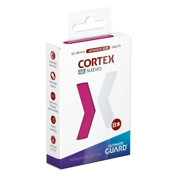 Cortex Ideal Fit Pink Card Sleeves