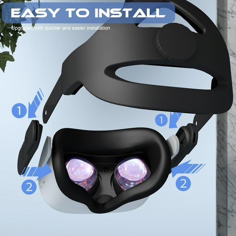 Orzero Adjustable Head Strap Fit for Oculus Quest 2 VR Orzero Adjustable Head Strap Fit for Oculus Quest 2 VR