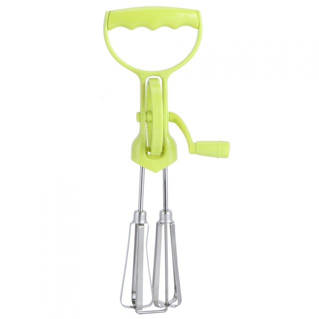 Batidora Manual de mano de acero inoxidable para huevos, batidora, batidora, herramienta de cocina para el hogar